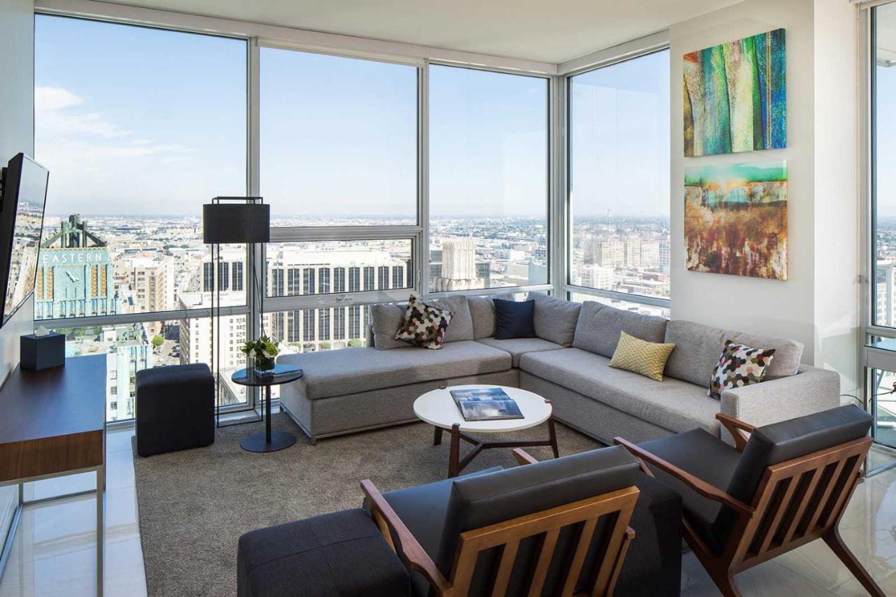 Luxury Highrise Living Downtown La Apartman Los Angeles Kültér fotó